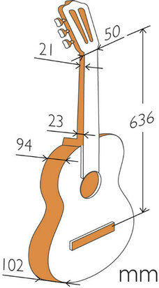 Alhambra 1C HT Senorita Klassieke Gitaar