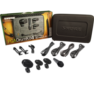 Shure PGA Drumkit 4 Drum Microfoon Set