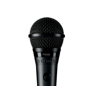 Shure PGA58 XLR Zangmicrofoon