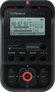 Roland R 07 Black Hoge Resolutie Audio Recorder