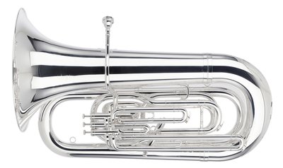 Besson BE994-2 Sovereign BBb Tuba verzilverd