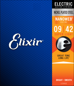 Elixir Set snaren Nanoweb Extra Light 12002