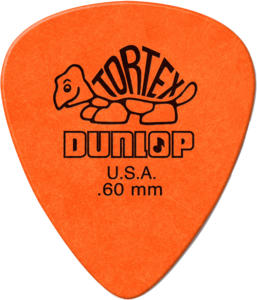Dunlop Tortex .60 plectrum