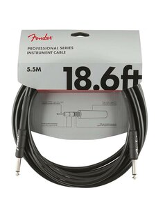 Fender Professional Series Instrumentkabel - rechte of haakse jack plug 18,6 ft.