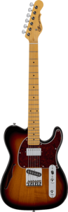 G&L Tribute Asat Classic Bluesboy Semi Hollow Electrische Gitaar 3TS CLO