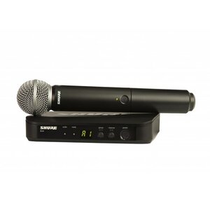 Shure BLX24/SM58 Draadloos Microfoon Systeem