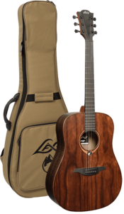 LAG Sauvage Dreadnought Akoestische Gitaar met Gigbag