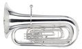 Besson BE994-2 Sovereign BBb Tuba verzilverd