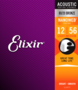 Elixir Set snaren Nanoweb Brons Medium Light 11077