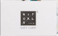 Cadeau bij meer dan 5 punten: The Rituals Gift Card