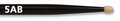 Vic Firth 5AB Black pr. Stokken 