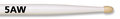 Vic Firth 5AW White pr. Stokken 