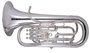 Besson BE967-2 Sovereign Bb Euphonium verzilverd _