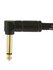 Fender Deluxe Series tweed instrumentkabels - haakse jack plug 10ft._