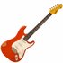 Vintage V6 ICON Elektrische Gitaar Distressed Firenza Red_