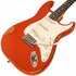 Vintage V6 ICON Elektrische Gitaar Distressed Firenza Red_