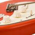 Vintage V6 ICON Elektrische Gitaar Distressed Firenza Red_