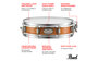 Pearl M1330 Maple Effect Piccolo Snaredrum_