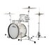 Ludwig NeuSonic Downbeat LN34023TXAG 3pc Shell set Silver Silk_