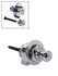 Boston BSL 20 CH StrapLocks Chrome_