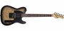 Michael Kelly Burl CC50 Ultra Black Burl Burst Electrische Gitaar MK50CBUPRT_