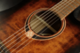 LAG T70DCE B&B Dreadnought Cutaway Electrisch Akoestische Gitaar Black & Brown_